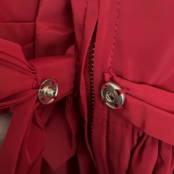 Target x Neiman Marcus-Jason Wu:Red Holiday/Christmas Dress- Gold tone-24 Months - Picture 12 of 16